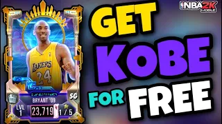 GET GOAT  THEME PINK DIAMOND KOBE BRYANT FOR FREE!!! || NBA 2K MOBILE