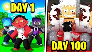 He Killed my Friend, So I Spent 100 Days in One Piece Minecraft for REVENGE