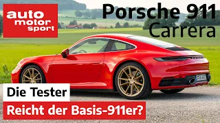 Porsche 911 Carrera (2021): Reicht der Basis-911er? - Test/Review | auto motor und sport