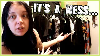 Getting Rid of Half of My Clothes! Closet Declutter!