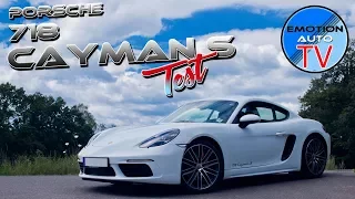 Porsche 718 Cayman S 2.5 V4 2017 - Test / Review / Fahrbericht