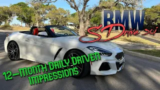 2021 BMW Z4 SDrive 30i 12-Month Impressions [Daily Driver]