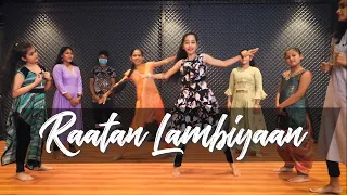 Raatan Lambiyaan | Class Choreography Video | Team Dancefit