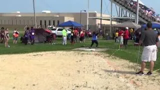 Brittney Sockwell 2015 AAU Regional Championship Shot Put