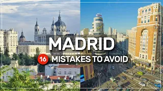 🙋🏻‍♂️ avoid 16 MISTAKES 🚫 when you visit MADRID 🇪🇸 #090