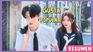 🌸CHICA que era AC0SAD4 es SALVADA por el CHICO POPULAR que FINGE ser su NOVIO | "Best MIstake"