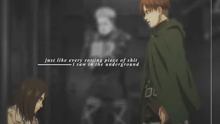 eren + levi | you're somebody else [4x08]