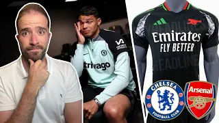 Thiago Silva ANNOUNCES Chelsea Departure | Premier League Spending CAP? | Arsenal WEIRD 24/25 Kit?