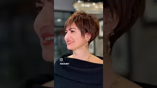 Стрижка Рваная Пикси для женщин после 45 лет 💖/Pixie Ragged haircut for women after 45 years old 💖