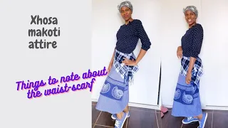 Xhosa makoti attire | the blue version | 10th youtube video | Xhosa makoti