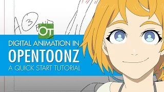 Digital Animation in OpenToonz: A Quick Start Guide (Animating a head turn)