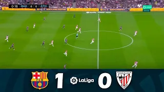 FC Barcelona vs. Athletic Club [1-0] • LaLiga Santander 2023/24 • Full Match Streaming - Gameplay