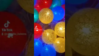 ⭐ Гирлянда Нить тайские фонарики ⭐на гирлянде 20 шаров