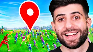 100 Player Fortnite GEOGUESSER!