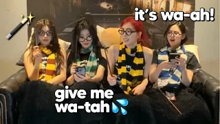 ITZY vs their British accents (Harry Potter edition)