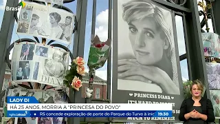 Morte Lady Di completa 25 anos; princesa é homenageada em Paris