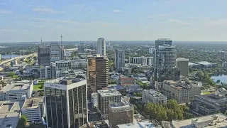 Florida Primary Election Day: Live look at downtown Orlando