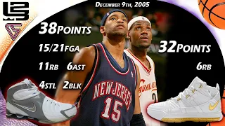 Vince Carter VS LeBron James Face-off December 9th 2005