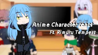 Anime Character React each other //Ft. Rimuru Tempest//🇮🇩🇬🇧//