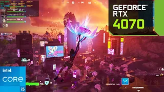 Fortnite Chapter 4 Ray Tracing : RTX 4070 12GB : 2K Ultra Graphics