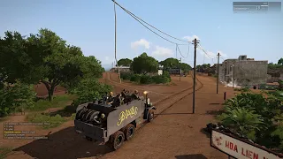 Arma 3 gun truck Vietnam