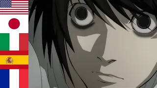 "I AM L" in 13 languages | Death Note