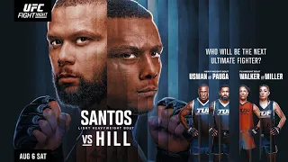 UFC Vegas 59: Thiago Santos vs Jamahal Hill Full Card Betting Breakdown and Predictions