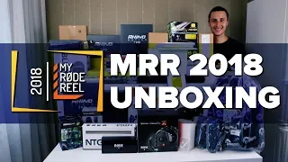My Rode Reel 2018 Unboxing Prizes Best Sound Design