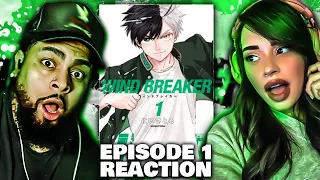 SHE MADE ME WATCH WINDBREAKER EPISODE 1 REACTION FT. @Yazzzleberry