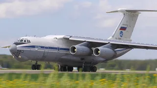 IL-76MD takeoff 224th Flight Unit RA-78845