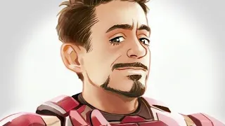 Tony Stark Sing Song I'm Blue |WOMBO.ai |Robert DJ #ironman