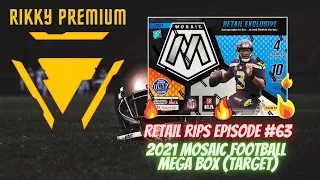 Retail Rips #63: BIG Yellow Reactive QB Hit!!! 2021 Mosaic Football Mega Box (Target)