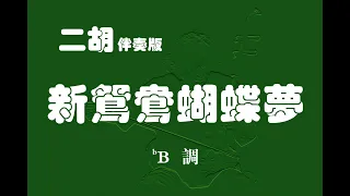 新鴛鴦蝴蝶夢/二胡bB調伴奏