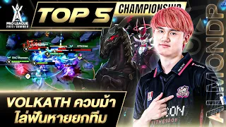 ต้องดู! Top 5 ช็อตเด็ดในรอบ Championship | RoV Pro League 2022 Summer