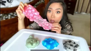 TRYING TO MAKE JELLY CUBE SLIME!