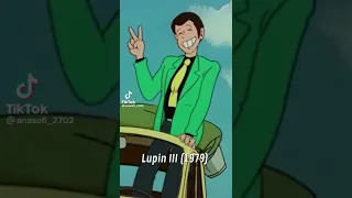 lupin de 1969 a 1979 y a 1995 y 2019