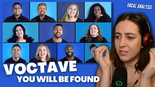 VOCTAVE You Will Be Found | Vocal Coach Reacts (& Analysis) | Jennifer Glatzhofer