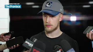 Elias Pettersson on playing in a Game 7at home during the playoffs / 18.05.2024