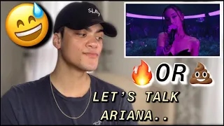 Ariana Grande - POV (Official Live Performance) | VEVO | REACTION + RATING