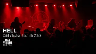 HELL live at Saint Vitus Bar, Apr. 15th, 2023 (FULL SET)