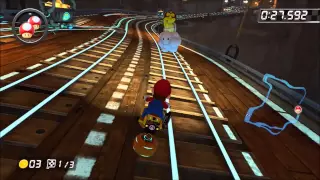 Mario Kart 8 - Wario's Goldmine Backwards