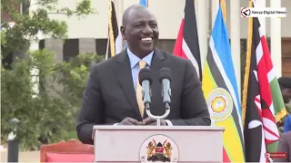 'WHERE ARE MY GOOD FRIENDS FROM CITIZEN TV? HOW IS STEPHEN LETOO?!' LAUGHTER AS RUTO MAKES FUN!!