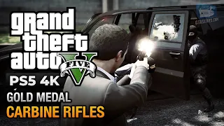 GTA 5 PS5 - Mission #13 - Carbine Rifles [Gold Medal Guide - 4K 60fps]