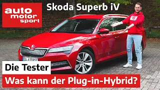 Skoda Superb iV Combi: Was kann der Plug-in-Hybrid? - Test | auto motor und sport