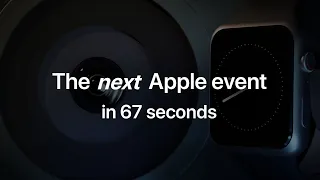 Next Apple event in 67 seconds