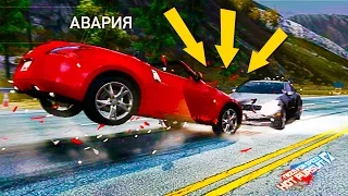 БЕШЕНЫЕ ГОНКИ видео про машинки   тачки гонки убегаем от полиции Need for Speed Hot Pursuit