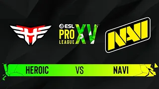 Heroic vs. NaVi - Map 2 [Mirage] - ESL Pro League Season 15 - Group D