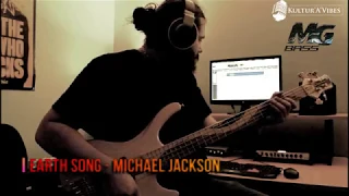 Earth Song - Michael Jackson Bass Cover (Play Along)