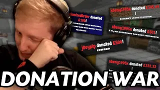 Crazy DONATION WAR Makes Philza Cry