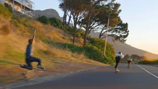 Epic longboard crash downhill skating  #crash #epic #skating